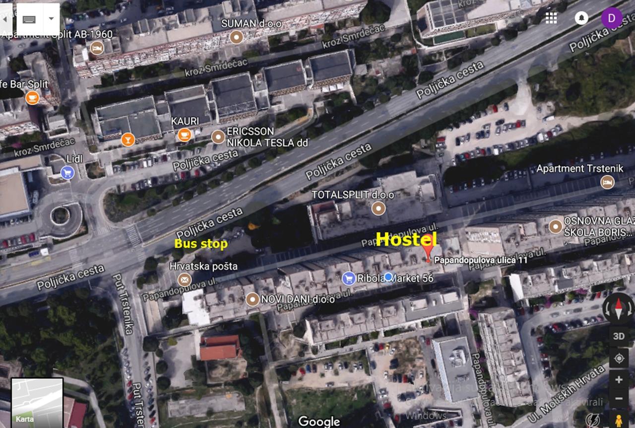 Auberge de jeunesse Dioklecijan Delux à Split Extérieur photo